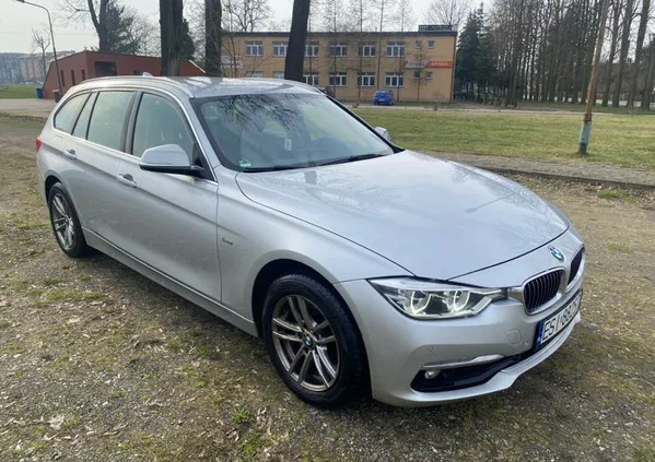 łódzkie BMW Seria 3 cena 64000 przebieg: 206000, rok produkcji 2017 z Złoczew